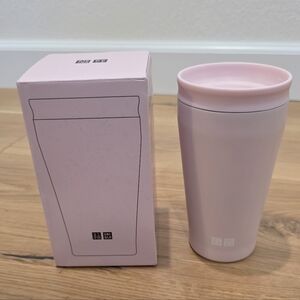 Uniqlo Anniversary Pink Travel Mug